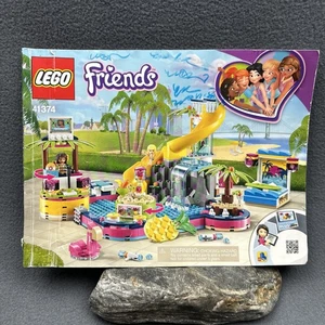 LEGO 41374 Instruction Booklet Manual Friends Andrea’s Pool Party. No Bricks - Picture 1 of 7