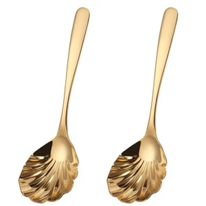 Large Serving Spoon, Stainless Steel Catering Serving Utensils for Party Buff... - Picture 1 of 7