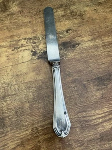 "Cuchillo de cena de plata Antigua aproximadamente 7""" - Imagen 1 de 3