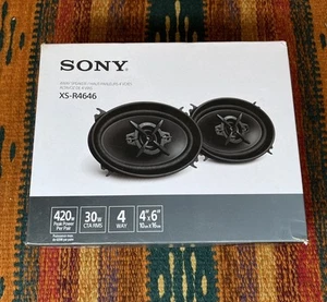 Sony XS-R4646 4" 4-Wege Lautsprecher für Auto Audio 420 W Spitze pro Paar 30 W Neu (lesen) - Bild 1 von 7