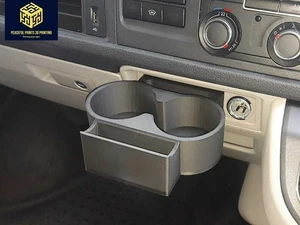 volkswagon t6 Cup + Phone Holder holder for VW T6 70mm Cup Size - Picture 1 of 3