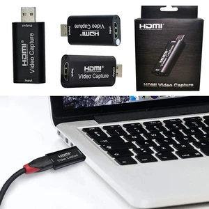 HD Capture Card Recorder Video HDMI To USB 1080P For Game/Live Streaming Tiktok- - Picture 1 of 13