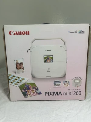 New Canon Pixma Mini 260 Quick Portable Photo Printer - Image 1 of 4