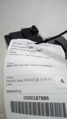 Conjunto de piezas de freno antibloqueo tracción trasera compatible con 16-17 Infiniti Q50 432359 Foto 1 de 3