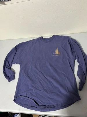 华特迪士尼世界50周年精神球衣成人XS紫色长袖 — 第 1/4 张图片