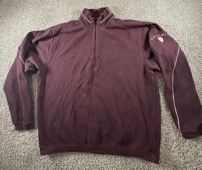 Sudadera De Colección Nike Golf Para Hombres Grande Desteñida Travis Scott Mini Swoosh Media Cremallera Foto 1 de 4