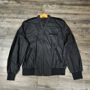 Giacca vintage solo membri giacca tessuto nero taglia small ottime condizioni 2188 - Foto 1 di 6