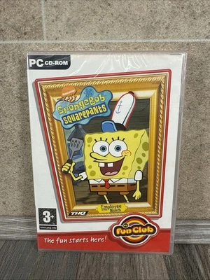 SpongeBob Squarepants EMPLOYEE OF THE MONTH 2003 PC CD-ROM Game THQ Sealed - Image 1 of 4