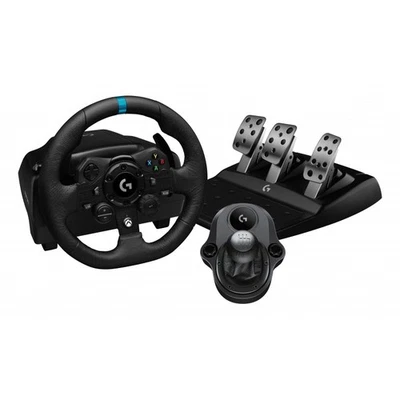 Logitech G Kit da corsa Logitech G923 SE: Volante da corsa e pedali G923, TRUEFO - Immagine 1 di 4