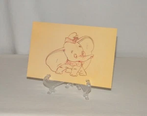 New Disney World MGM Studios Animation Gallery "1941 Dumbo & Timothy" Postcard - Picture 1 of 5