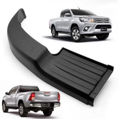 Rear LH Black Plastic Bumper Step For Toyota Hilux Revo Rocco 4WD Pickup 2018 — 第 1/4 张图片