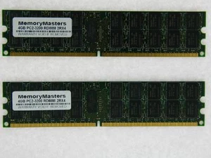 8GB (2x4GB) Dell PowerEdge 1800 Memory PC2-3200 ECC REG TESTED - Picture 1 of 1