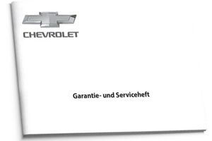 Chevrolet Deutsches sauber Serviceheft - Bild 1 von 5