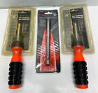 2 champion 6 in 1 screwdriver with cushion grip & 1 hawk magnet 8lb pick up tool