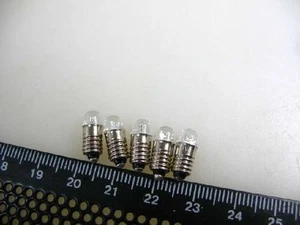 5x LED-Leuchtmittel E5,5 - 22V z.B. für Märklin H0 Loks #LED5 - Picture 1 of 1