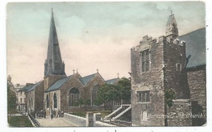 DEVON - BARNSTAPLE, ALTE KIRCHE Postkarte - Bild 1 von 1