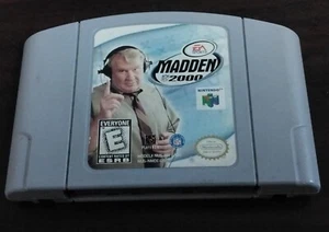 Madden NFL 2000 (Nintendo 64, N64 1999) - Cartridge Only - Picture 1 of 2