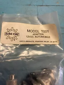 SUREFIRE MODEL T001 AUTO ADAPTER 12V DC - Picture 1 of 2