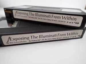 Exposing the Illuminati From Within Conspiracy Theory Prophecy Club VHS Video - Imagen 1 de 4