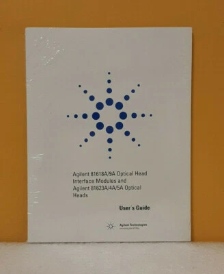 Agilent 81623-90014 81618A/9A Optical Head Interface Modules User's Guide - Image 1 of 2