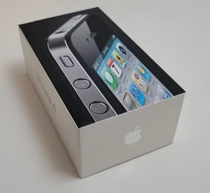 Apple iPhone 4 - Noir 16 Go boîte vide uniquement - Photo 1 sur 7