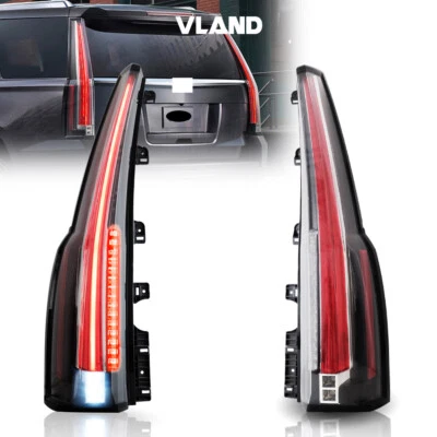 LED Tail Lights for Chevrolet Suburban/Tahoe 2015-2020 Rear Light Escalade Style - Image 1 of 4
