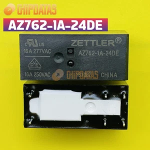 1PCS New ZETTLER AZ762-1A-24DE Relay 6Pins - Picture 1 of 1
