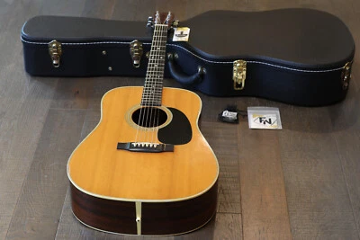 2004 Martin D-28 Standard Series Natural Acoustic Dreadnaught Guitar + OHSC - Image 1 of 4