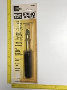 Stanley Hobby Knife NOS Razor Blade Tool 10-403 Old School Heavy Duty VTG USA - Picture 1 of 4