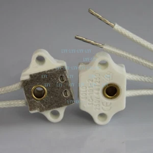 1pcs GOLO SC-101-2 G4 G5.3 halogen lampholder Heat Square VS 304 lamp socket - Picture 1 of 2
