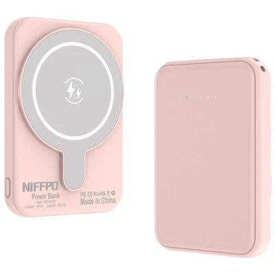 1000000mAh Magnetic Wireless Power Bank Portable Mag Safe Charger Fast Charging - Image 1 of 4