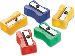 Acme United Plastic Manual Pencil Sharpener, Assorted 24 per Pack - Picture 1 of 1