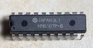 Hitachi HM6167P-6 6167  16K x 1 High Speed CMOS Static RAM - NOS - Picture 1 of 1