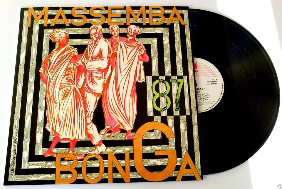 Bonga Massemba 87 LP Angola Afrobeat Rare - Image 1 of 2