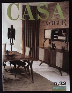 CASA VOGUE #22 Originality VLADIMIR KAGAN Nan Bush BRUCE WEBER Carlo Mollino N/M - Picture 1 of 17