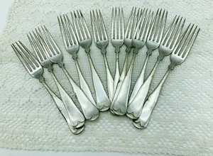 Set of Twelve Antique Forks James W. Tufts 12 - Imagen 1 de 7