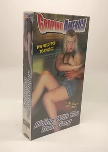 GROPING AMERICA 1998 "Riding With The Train Gang" CAUGHT ON TAPE VHS - Picture 1 of 2