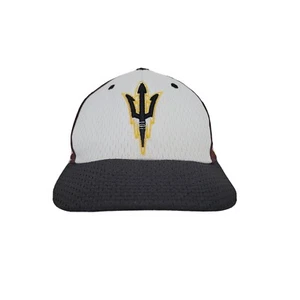 NCAA Arizona State Sun Devils Baseball Hat Zephyr Fabric Mesh M/L Stretch Fit - Picture 1 of 6