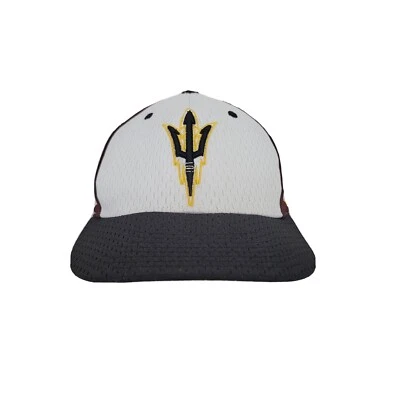 NCAA Arizona State Sun Devils Baseball Hat Zephyr Fabric Mesh M/L Stretch Fit - Image 1 of 4