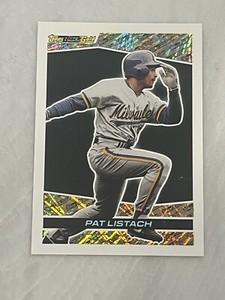 1993 Topps Black Gold Pat Listach #35 Milwaukee Brewers