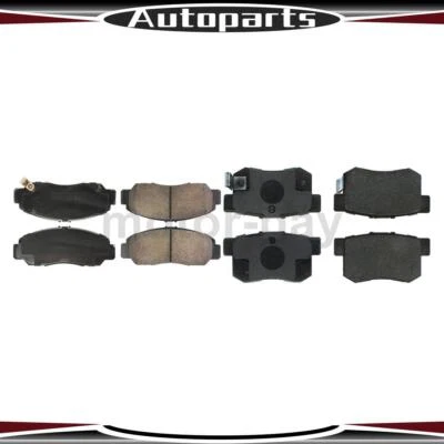 Juego de pastillas de freno delanteras traseras para Honda Accord 2003 2004 2005 2006 2007 Foto 1 de 4