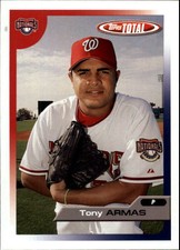 2005 Topps Total Washington Nationals Baseball Card #219 Tony Armas