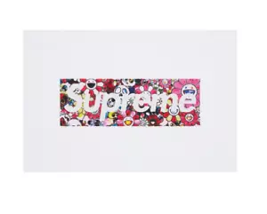 Supreme X Takashi Murakami Box Logo Tee White SS20 Size M Medium - Picture 1 of 6