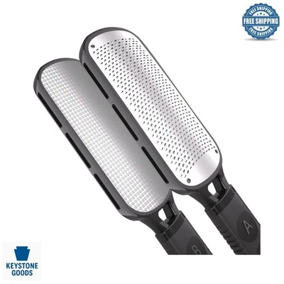 Lima de pie profesional 2 en 1 de acero inoxidable para eliminación de piel muerta y callos Foto 1 de 4