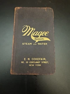 1901 Magee Dampf Wasser Gusseisen Ofen Katalog Boston Masse 72 Seiten - Bild 1 von 8
