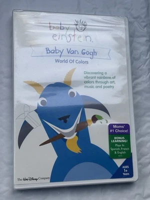 Baby Einstein "Baby Van Gogh." World of Colors DVD (2006) *New Sealed DVD* Foto 1 de 2