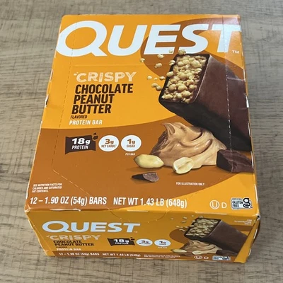 Quest Hero Protein Bar, Chocolate Peanut Butter, 12 Count - Image 1 of 4