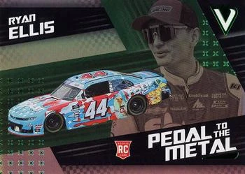 Ryan Ellis 2022 Chronicles Racing Pedal to the Metal Green RC #20 - - Image 1 of 2