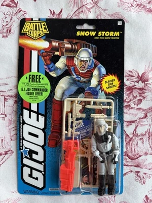 Hasbro G.I. Joe Battle Corps Tormenta de Nieve Variante Negro-Gris NUEVO SELLADO De Colección Foto 1 de 4
