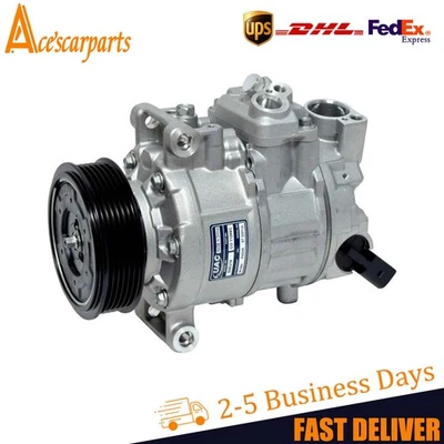 New A/C Compressor For Audi A4 A4 Quattro A5 Quattro Porsche Macan 8E0260805BJ - Imagem 1 de 4